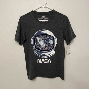 Youth Sequin NASA Space Tee